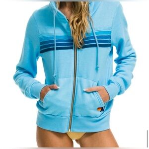 Aviator Nation 5-Stripe Hoodie
